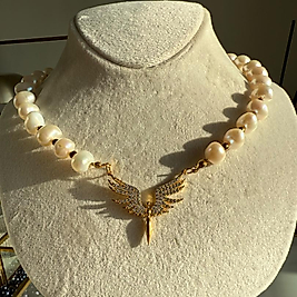 Pearl Angel Necklace | Kolye