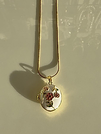 Daisy Steel Necklace | Kolye