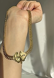 Yonca Steel Necklace | Kolye