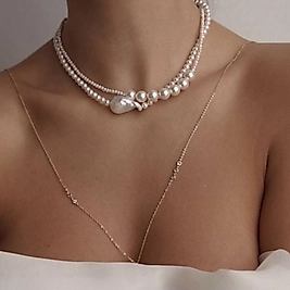 Pearl Lizz Necklace | Kolye