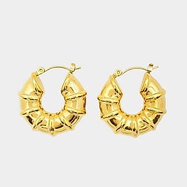 Clogged Steel Earring | Küpe