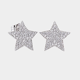 Star Silver Earring | Küpe