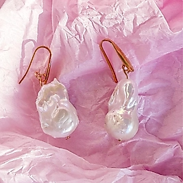 Barok Pearl Earring | Küpe