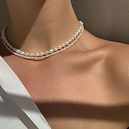 Pearl Barley Necklace | Kolye