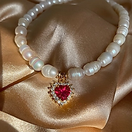 Pearl Cocoon Necklace | Kolye