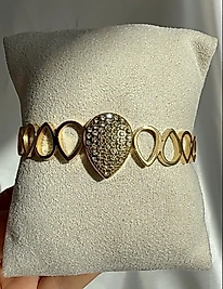 Elora Steel Bracelet | Kolye