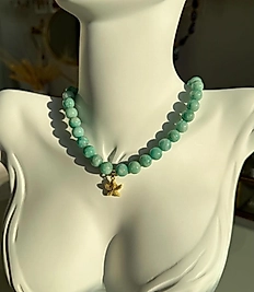 Amazonit Stone Necklace | Kolye