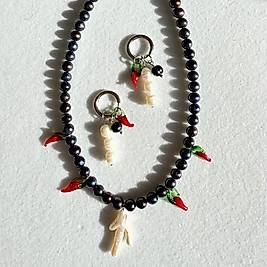 Black Summer Necklace | Kolye