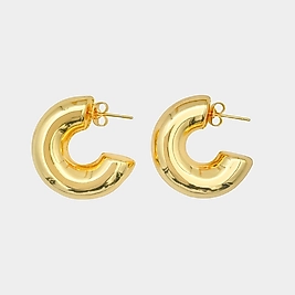 Pipe Steel Earring | Küpe