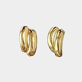 Wave Steel Earring | Küpe