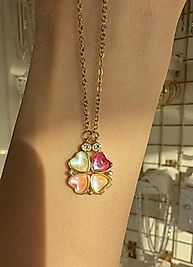 Ivy Steel Necklace | Kolye