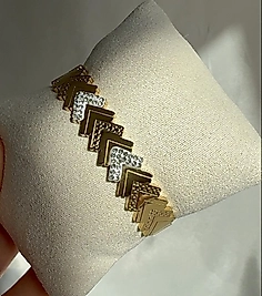 Solene Steel Bracelet | Bileklik