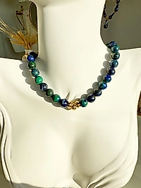 Azurit Stone Necklace | Kolye