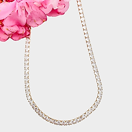 Carya Gold Su Yolu Kolye