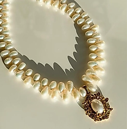Pearl Luna Necklace No:2 | Kolye