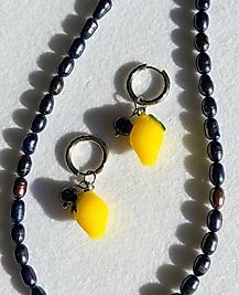 Pearl Lemon Earring | Küpe