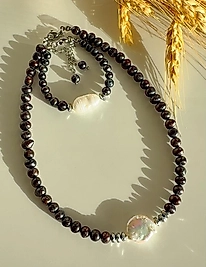 Elysia Pearl Necklace | Kolye