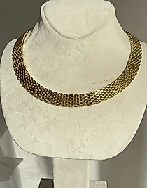 Wicker Steel Necklace | Kolye